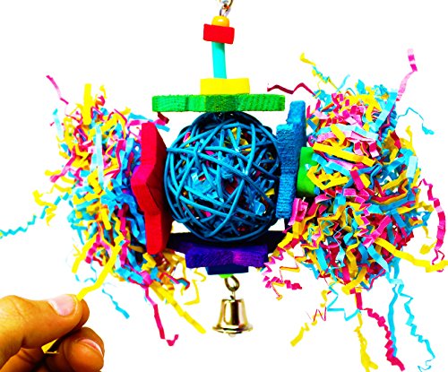 Bonka Bird Toys 1839 Foraging Star Bird Toy parrot cage toys cages shredder cockatiel conure african grey