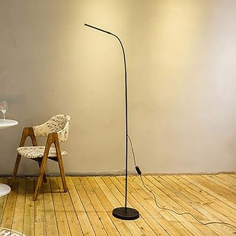Modern Led Floor Lamp Dimming Toning Flexible Gooseneck Standing