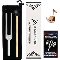 Tuning Fork 432hz with Reflex Hammer for Healing Chakra Set,Healing/Sound Therapy/Aluminum Alloy Sensory Tuning Fork Activato