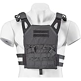 Lancer Tactical Light Weight Kid's Vest w/EVA Plates for Outdoor/Indoor Airsoft Paintball
