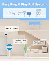 Reolink 8CH NVR PoE CCTV System 4x5MP Cameras 2TB HDD RLK8-520D4-5MP view 5