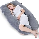 Pharmedoc Pregnancy Pillow U Shape Full Body Pillow Maternity