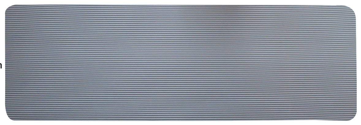 Fitvids All Purpose 1/2-Inch Extra Thick High Density Anti-Tear Exercise Yoga Mat with Carrying Strap, Gray - Image 3