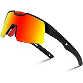 FEISEDY Kids Sunglasses Youth Baseball Sun Glasses, UV400 Sports Teens Cycling Shades for Boys Girls Age 8-16 B0048
