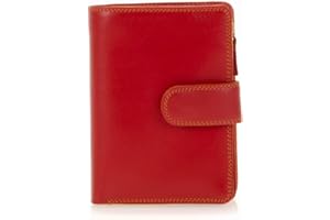 mywalit Medium Snap Leather Wallet | 9 Card Slots | ID Window & Zip Coin Pocket | Jamaica | Stylish & Compact Accessory for Men & Women | Perfect for Everyday Use