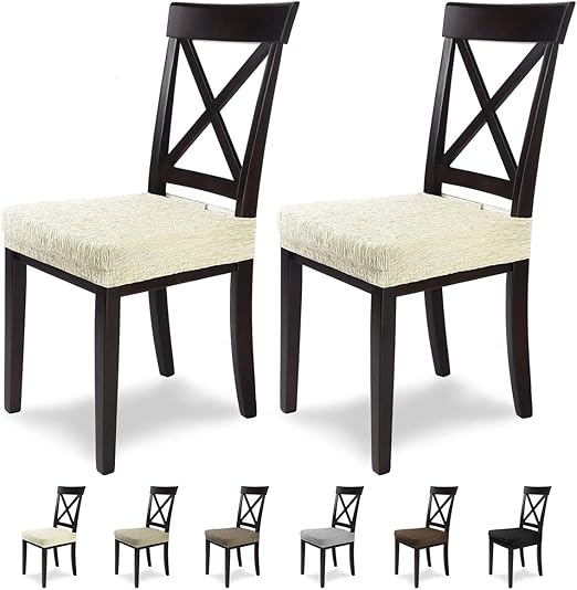 Estirable Cubiertas de Asiento decoración Tela Lycra con Banda elástica