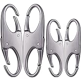 Anti Theft Zipper Lock- Backpack Zipper Lock Keep The Zipper Closed, Quick Disconnect Clip - Key Holder Add-on Accessory 4 PC