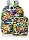 Teenage Mutant Ninja Turtles Boys' Backpack with Lunch Kit