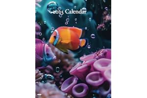 2025 Calendar: Tropical Fish