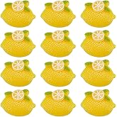 SUNNYCLUE 80Pcs Resin Flatback Cabochons Lemon Resin Charms Flatback Cabochon Cute Fruits Cabochons Flatback Yellow Fruit Charms for Embellishments Scrapbooks Phone Case Decor Hair Clip DIY Supplies
