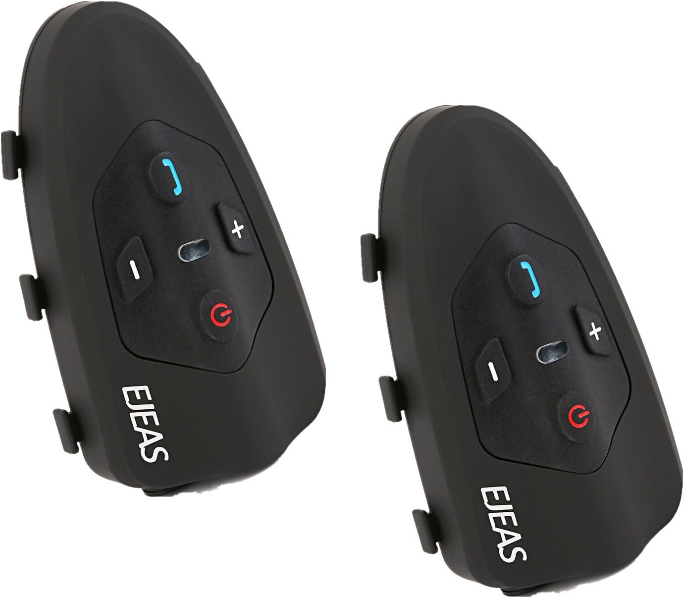 Ein paar EJEAS ® Eagle Fahrrad Bluetooth Helm Headset zwei Personen 1200 m Vox