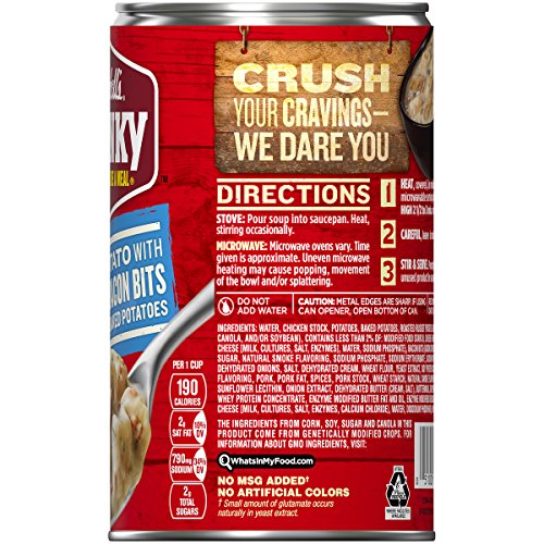 Campbell's Chunky Baked Potato with Cheddar & Bacon Bits Soup, 18.8 oz. Can (Pack of 12) - Thumbnail 5