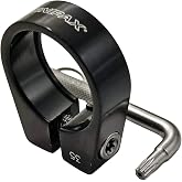 ONIPAX Anti-Theft Bike Seatpost Clamp 31.8mm 34.9mm Secure 7-Lobe Pin Bolt | Aluminum alloy, city commuter campus parking, prevents saddle theft, weather-resistant finish with specialized security key