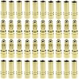 LINSYRC 20 Pairs Gold-Plated 3.5MM Banana Plug Bullet Male Female Connector Adapter for RC Lipo Battery ESC Motors (3.5MM)