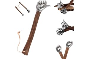 Stainless Steel Fist Shape Hammer, 2025 New Decorative Fist Hammer with Stainless Steel Head & Wooden Handle,Multifunctional 