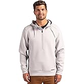 Cutter & Buck Roam Eco Half Zip Recycled Mens Hooded Pullover