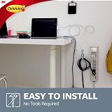 Command Cord Bundlers White 2 Pack Damage Free Hanging Organization Strips view 4