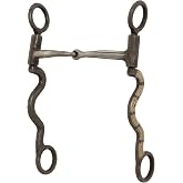 S Shank Horse Bit with Long 8-1/4" Cheeks