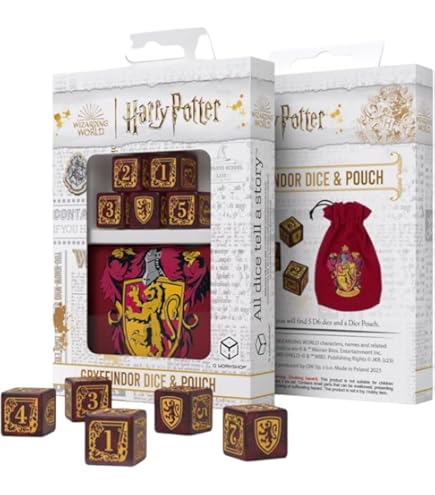 Amazon.com: Harry Potter Hufflepuff Modern Dice Black : Toys & Games