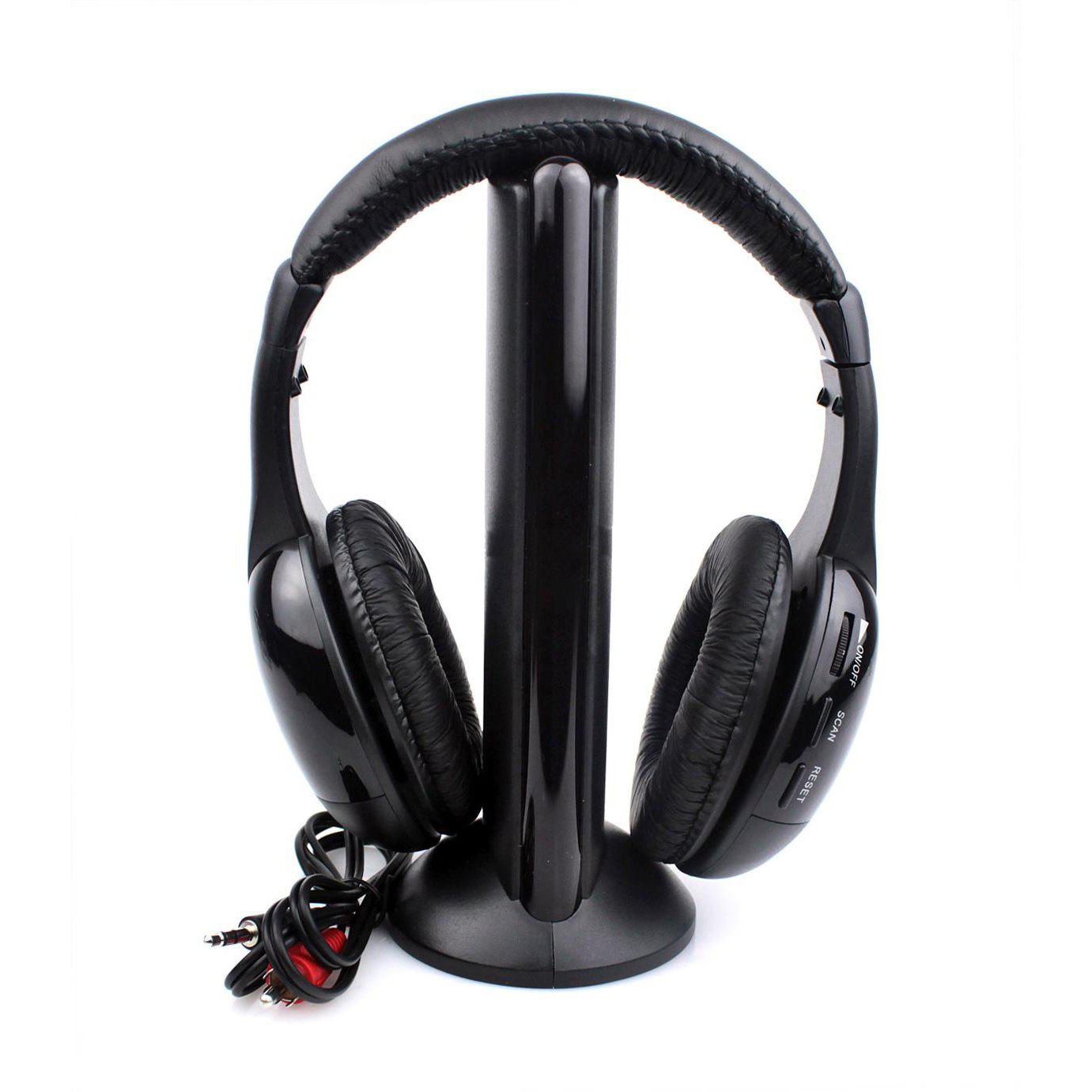 Wireless 5-in-1 RF Hi Fi Monitoring Headphones w/Microphone & FM Radio  Tuner: Amazon.ca: Cell Phones & Accessories