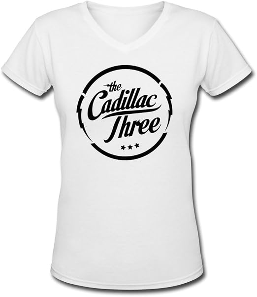 Amazon LMF The Cadillac Three Tour 2016 Cotton V Neck T Shirt For 