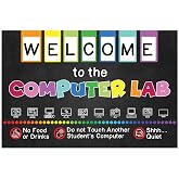 Welcome to the Computer Lab Poster, 16"x24", Classroom Decor | Computer Shortcuts, Computer Science, Classroom Rules, Teacher Technology, School Counselor, No Frame