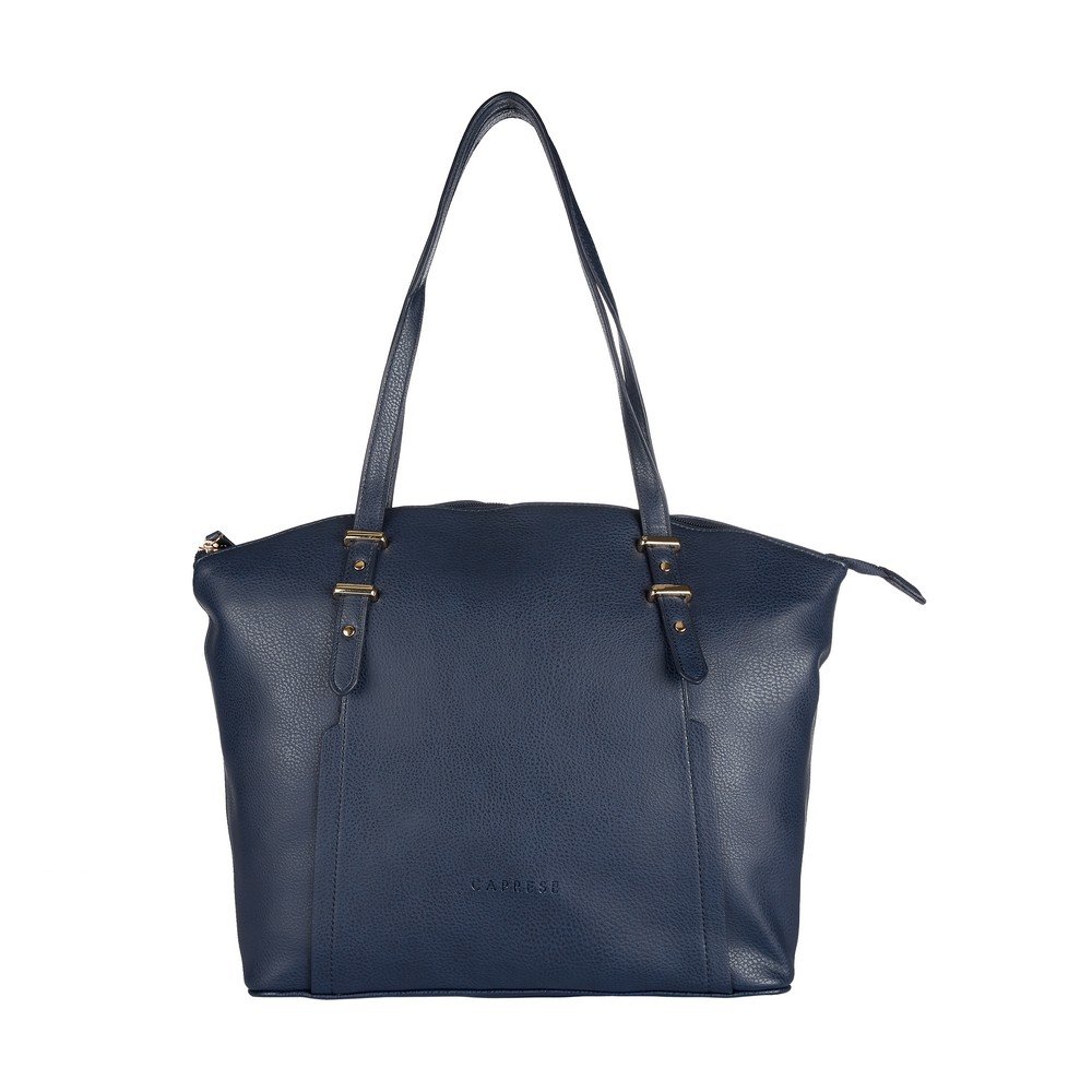 caprese women's satchel (midnight blue)