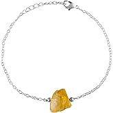 TGH Silver Plated Bar Bracelet - Adjustable Chain Bracelet for Women - 7+1 Inch - Fashion Jewelry Gift