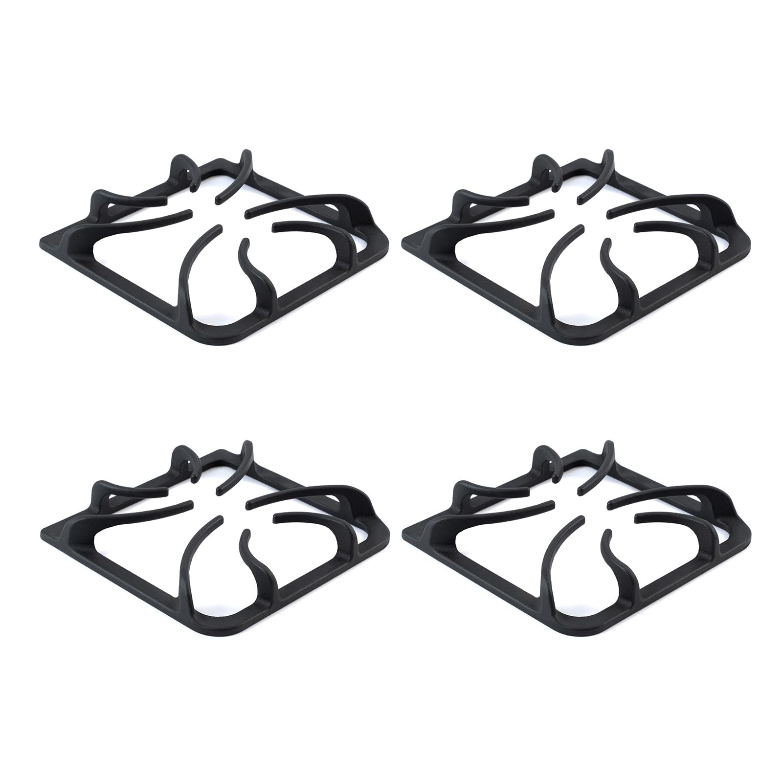 Photo 1 of Upgraded 316202405 Grates Replacement for Frigidaire Stove Parts Burner Grate Kenmore Gas Range Parts Cast Iron Surface Grate Set 8.9 x 8.8 inches Frigidaire Gas Cooktop Parts Stove Top Grate 4Pcs