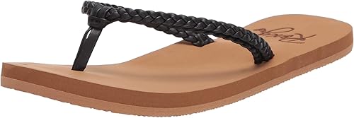 roxy rose gold flip flops