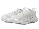 Hoka Women's Mach 6 Sneaker, White/White 1, 9