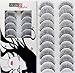 Model 21 False Eyelashes, No. 18N, 10 Pairs