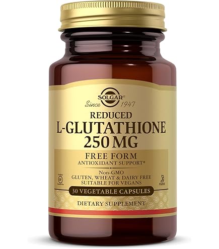 solgar glutathione whitening review Amazon.com: Solgar Reduced L-Glutathione 250 mg, 60 : Health & Household main image 0