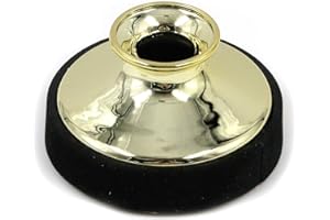 FarBoat Alto Sax Mute Silencer ABS Lightweight Accessory for Alto Saxophone(Gold)