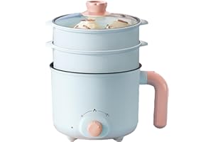 Mini Electric Hot Pot, CN 220V Easy to Use Portable ElectricHot Pot Durable Lightweight for Home Students Dormitory Travel