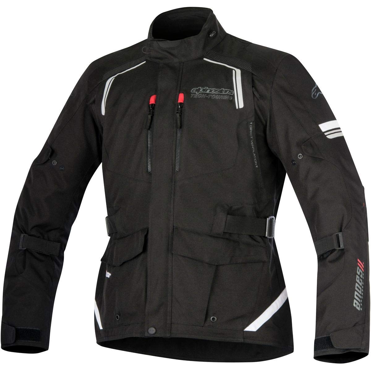 Alpinestars Motorcycle Jackets-Andes V2 Drystar, Black, Size XL