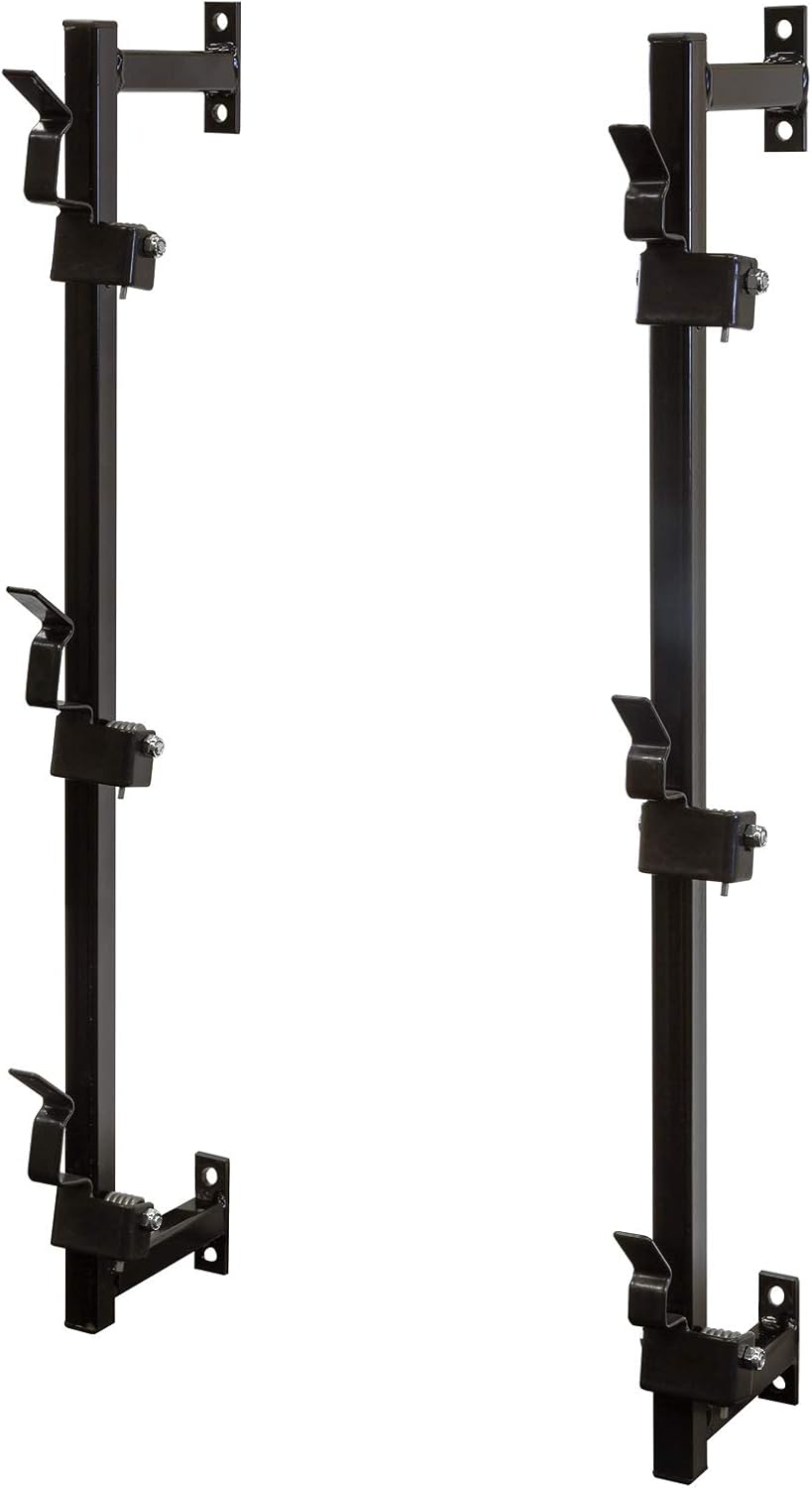Buyers LT12 3-Trimmer Landscape Truck & Trailer Enclosed Rack: Garden & Outdoor