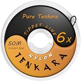 Pure Tenkara Tenkara Tippet Fly Fishing Nylon Tippet Lines | Tenkara Line, Tippet Fly Fishing, Nylon Tippet for Freshwater, for Beginners and Experienced Anglers