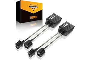 Auxbeam 2026 C20 Series H13/9008 LED Light Canbus Error Free Anti Flickering Resistor Decoder, High Power Enhanced LED Light 