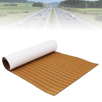 Multipurpose Eva Foam Faux Teak Boat Decking Sheet Non Skid Self