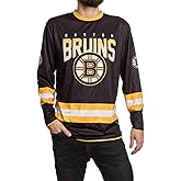 NHL Men's Game Day Long-Sleeve Performance Loose Fit Rash Guard