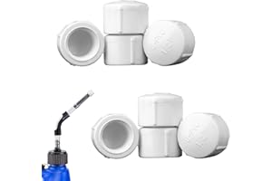 HAVANSIDY 8 Pcs Racing Fuel Jug Hose Caps Compatible with VP Racing Fuel Jug 5.5 Gallon, Fuel Jug, Egs Jugs, Scribner Fuel Jugs, Replacement Dust Caps