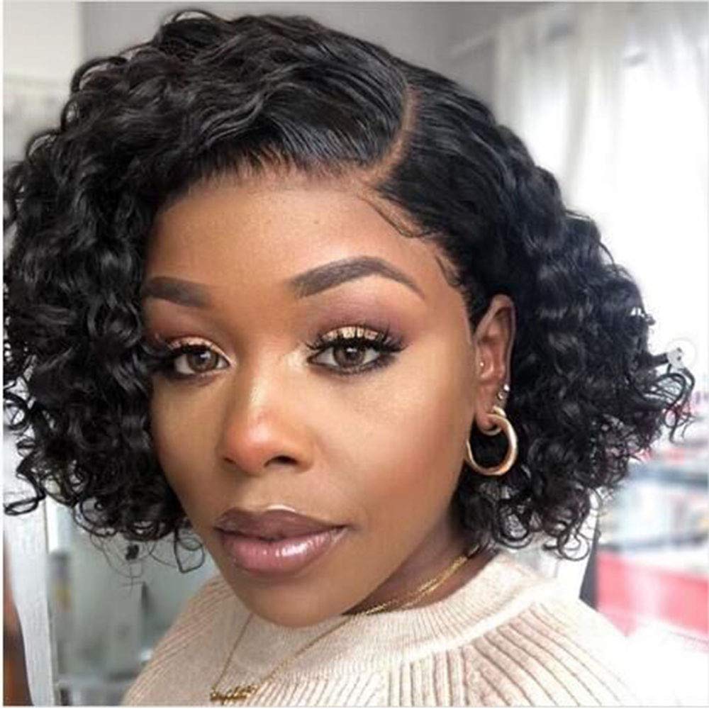 Brazilian Virgin Hair Short Bob Curly Human