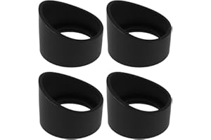 OTOTEC 4PCS Stereo Microscope Eyepiece Cups 28 x 38mm Compatible with 31-33mm Microscope Eyepieces Telescopes and Other Lense
