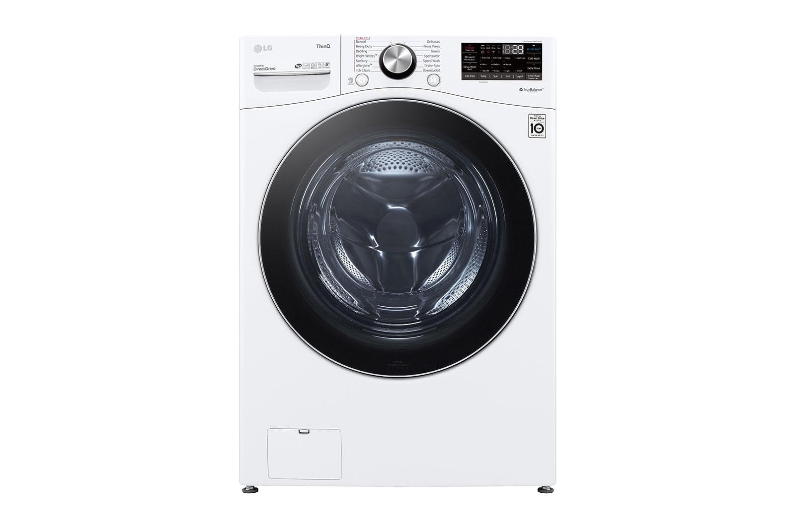 LG 5.0 cu. ft. Mega Capacity Smart Wi-Fi Enabled Front Load Washer with TurboWash 360 and Built-In Intelligence