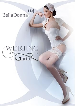Gatta Women S Not Applicable 20 Den Hold Up Stockings Off White Off White Amazon Co Uk Clothing