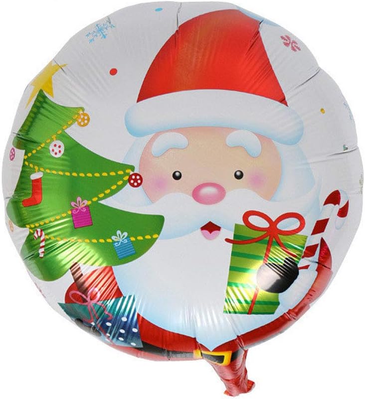 12 Riesen-Weihnachtsballons Aus Folie – Mit Helium Gefüllt Ein Echter Hingucker!
