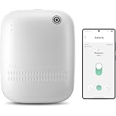 Airversa ANW Smart Waterless Essential Oil Diffuser for Large Room, White | Up to 2000 sq ft, App Control, Cold Air, 400mL, DC-12V/1A Plug in Wall, Smart Scent Air Machine, for Home &amp; Commercial Spaces