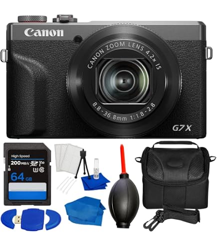 Amazon.com : Canon PowerShot G7 X Mark III Digital Camera (Black
