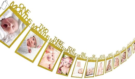 monthly baby frame